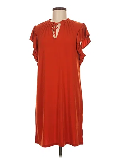 Pre-owned Michael Michael Kors Casual Dress In Red