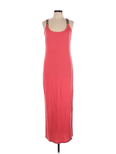 Pre-owned Michael Michael Kors Casual Dress In Red