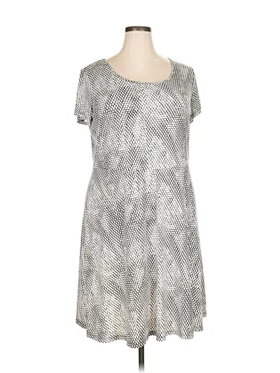 Pre-owned Michael Michael Kors Casual Dress In Silver