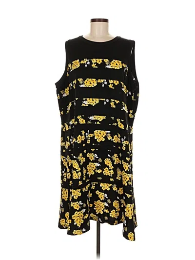 Pre-owned Michael Michael Kors Casual Dress In Yellow