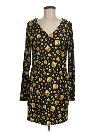 Pre-owned Michael Michael Kors Casual Dress In Yellow