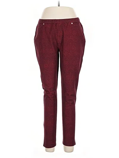 Pre-owned Michael Michael Kors Casual Pants In Burgundy