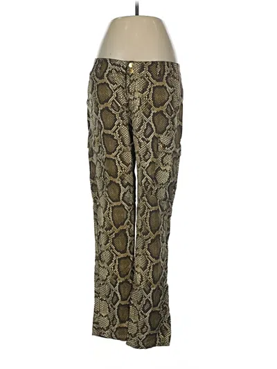Pre-owned Michael Michael Kors Casual Pants In Gold