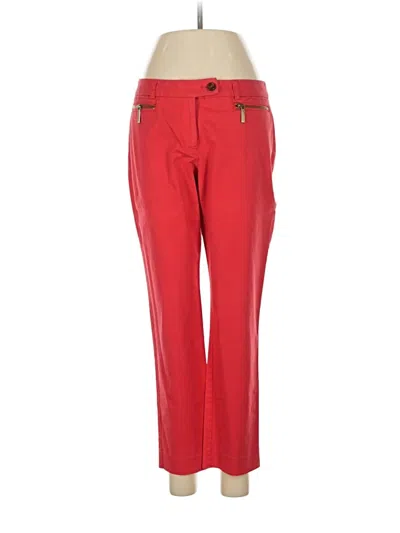 Pre-owned Michael Michael Kors Casual Pants In Red