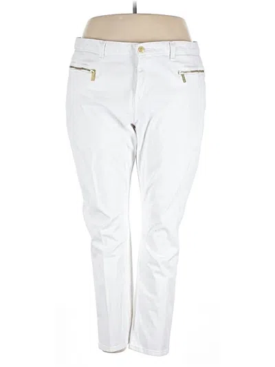 Pre-owned Michael Michael Kors Casual Pants In White