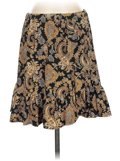 Pre-owned Michael Michael Kors Casual Skirt In Gold