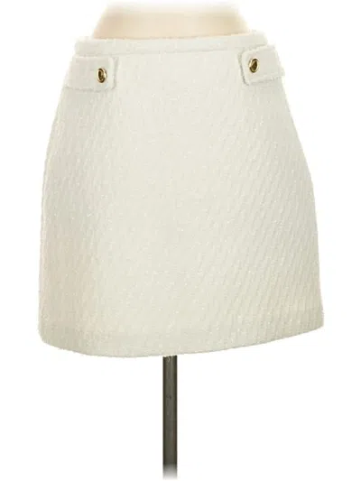Pre-owned Michael Michael Kors Casual Skirt In Ivory