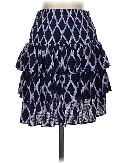 Pre-owned Michael Michael Kors Casual Skirt In Purple