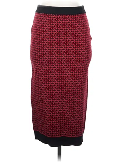 Pre-owned Michael Michael Kors Casual Skirt In Red