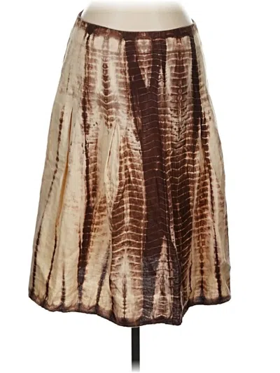 Pre-owned Michael Michael Kors Casual Skirt In Tan