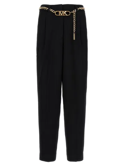 MICHAEL MICHAEL KORS CHAIN BELT PANTS