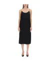 Michael Michael Kors Michael By Michael Kors Dress With Logo Straps In Black