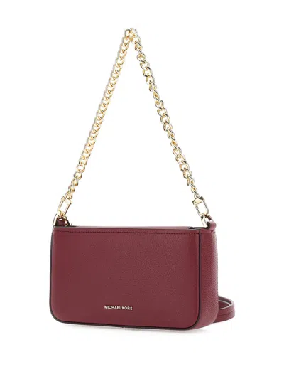 Michael Michael Kors Chain Strap Leather Shoulder Bag