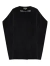 Michael Michael Kors Chain-trimmed Wool Cape In Black