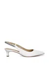 Michael Michael Kors 체인 장식 힐 펌프스 In White