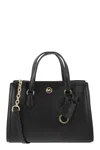 Michael Michael Kors Messenger Bag Chantal In Black