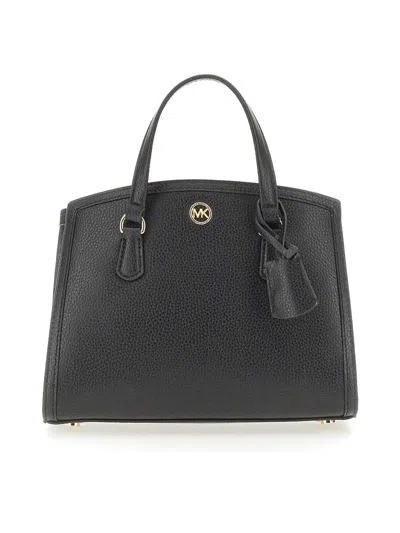 Michael Michael Kors Messenger Bag Chantal In Black