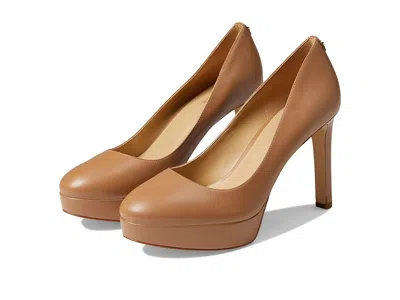 Michael Michael Kors Chantal Platform Pump In Brown