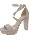 MICHAEL MICHAEL KORS CHARLIZE WOMENS STRAPPY HEELS ANKLE STRAP