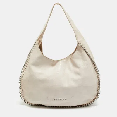 Pre-owned Michael Michael Kors Chelsea Chain Light Pink Leather Hobo