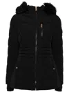 Michael Michael Kors Chevron Jacket In Black