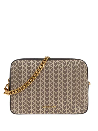 Michael Michael Kors Chevron-pattern Chain-strap Shoulder Bag