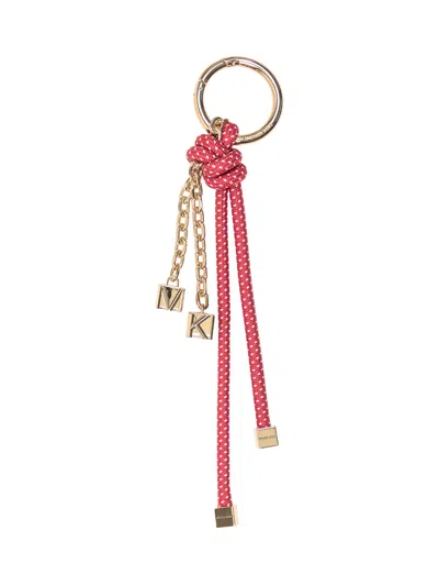 Michael Michael Kors Chic Mini Charm Bag Accessory In Crimson