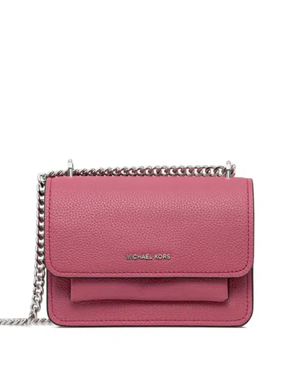 Michael Michael Kors Claire Cross Body Bag In Pink