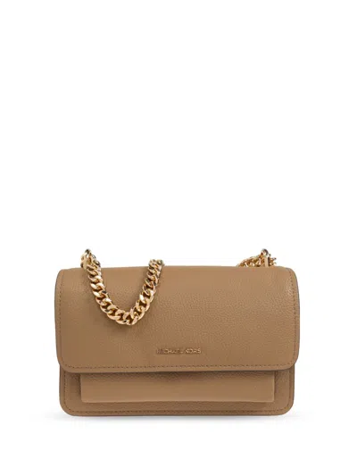 Michael Michael Kors Claire L Camel Shoulder Bag