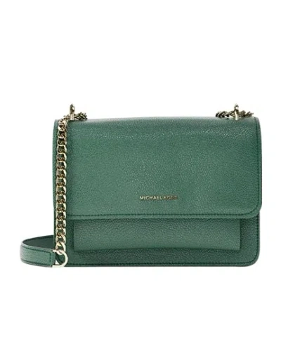 Michael Michael Kors Claire Small Shoulder Bag In Green