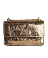 Michael Michael Kors Claire Gold Leather Crossbody Bag In Multicolor
