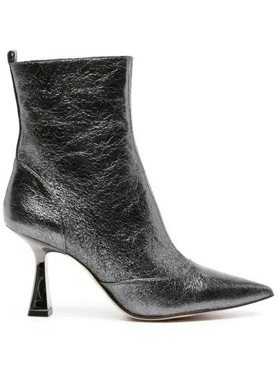 Michael Michael Kors Clara 90mm Ankle-length Boot In Grey