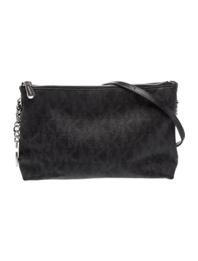 Pre-owned Michael Michael Kors Clutch In Black