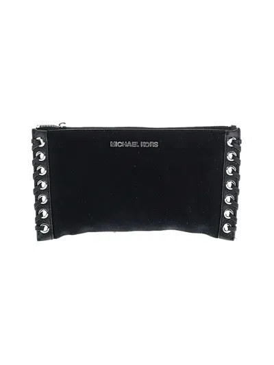 Pre-owned Michael Michael Kors Clutch In Black