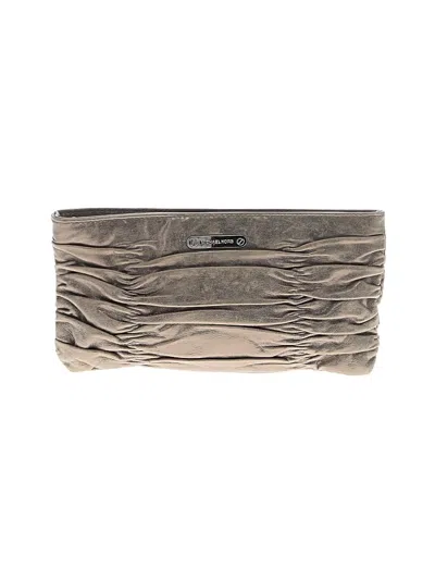 Pre-owned Michael Michael Kors Clutch In Gold