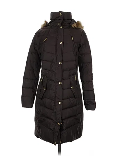 Pre-owned Michael Michael Kors Coat In Black