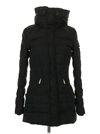 Pre-owned Michael Michael Kors Coat In Black