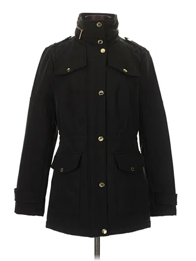 Pre-owned Michael Michael Kors Coat In Black