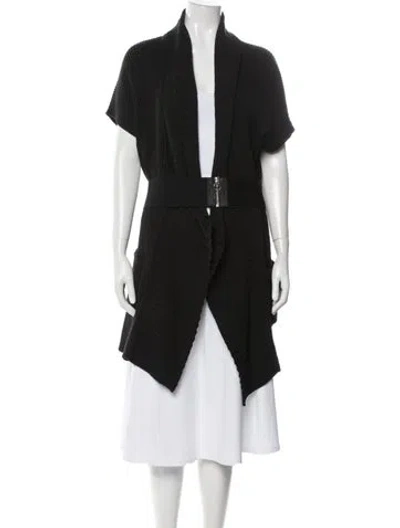 Pre-owned Michael Michael Kors Coat In Black