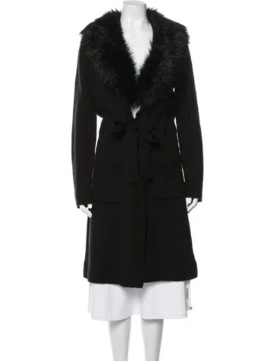 Pre-owned Michael Michael Kors Coat In Black