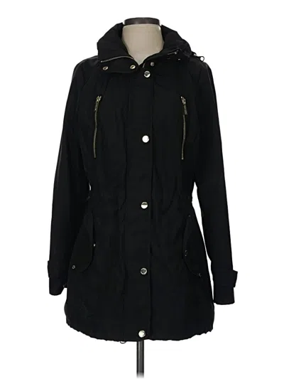 Pre-owned Michael Michael Kors Coat In Black