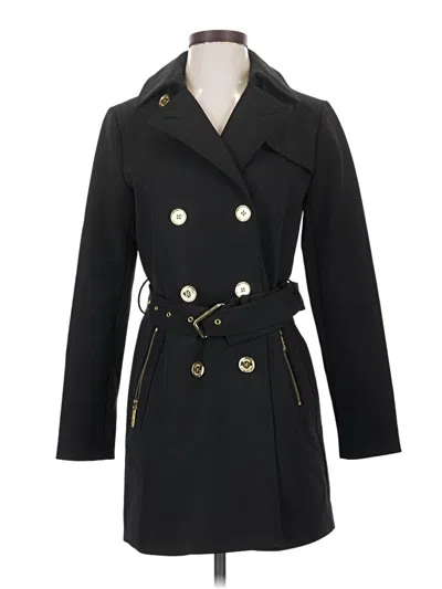 Pre-owned Michael Michael Kors Coat In Black