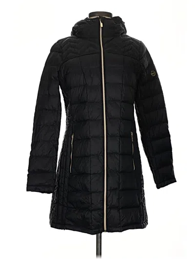 Pre-owned Michael Michael Kors Coat In Black