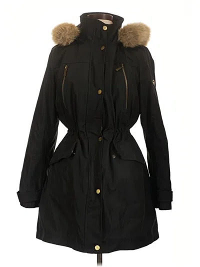 Pre-owned Michael Michael Kors Coat In Black