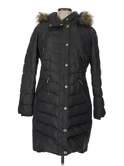 Pre-owned Michael Michael Kors Coat In Black