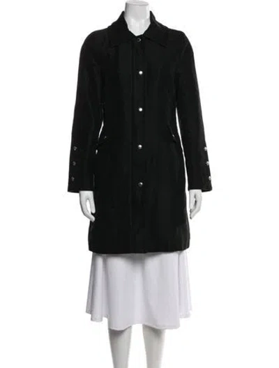 Pre-owned Michael Michael Kors Coat In Black