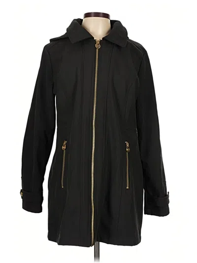Pre-owned Michael Michael Kors Coat In Black
