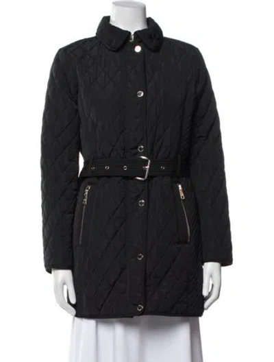 Pre-owned Michael Michael Kors Coat In Black