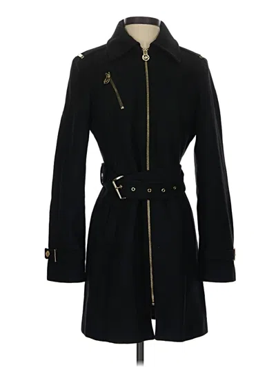 Pre-owned Michael Michael Kors Coat In Black