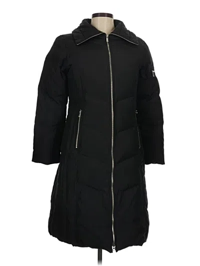 Pre-owned Michael Michael Kors Coat In Black